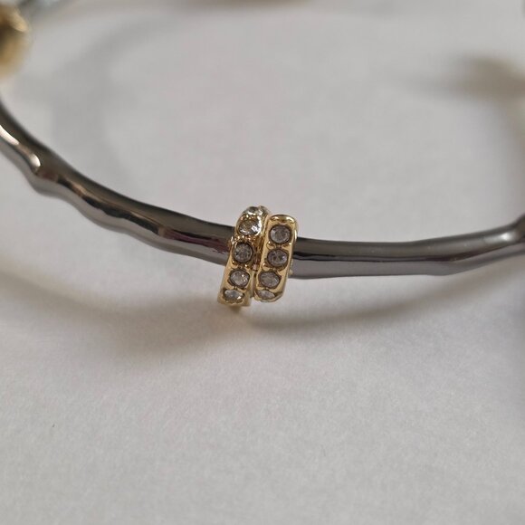 Alexis Bittar Barbed Wire Hoop Earrings - Gunmetal - Picture 12 of 13